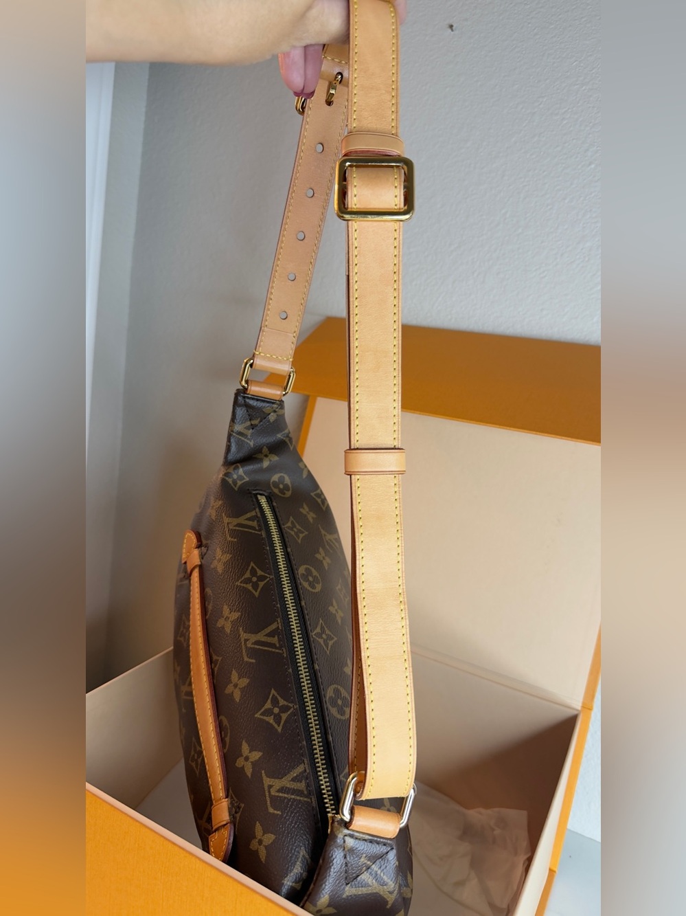 Louis Vuitton Monogram Classic OG Bumbag MM Excellent Condition Authentic! RARE! - Picture 13 of 16